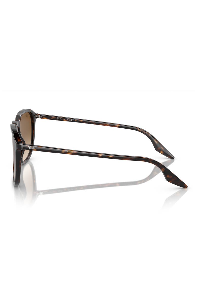52mm Square Sunglasses, Alternate, color, HAVANA