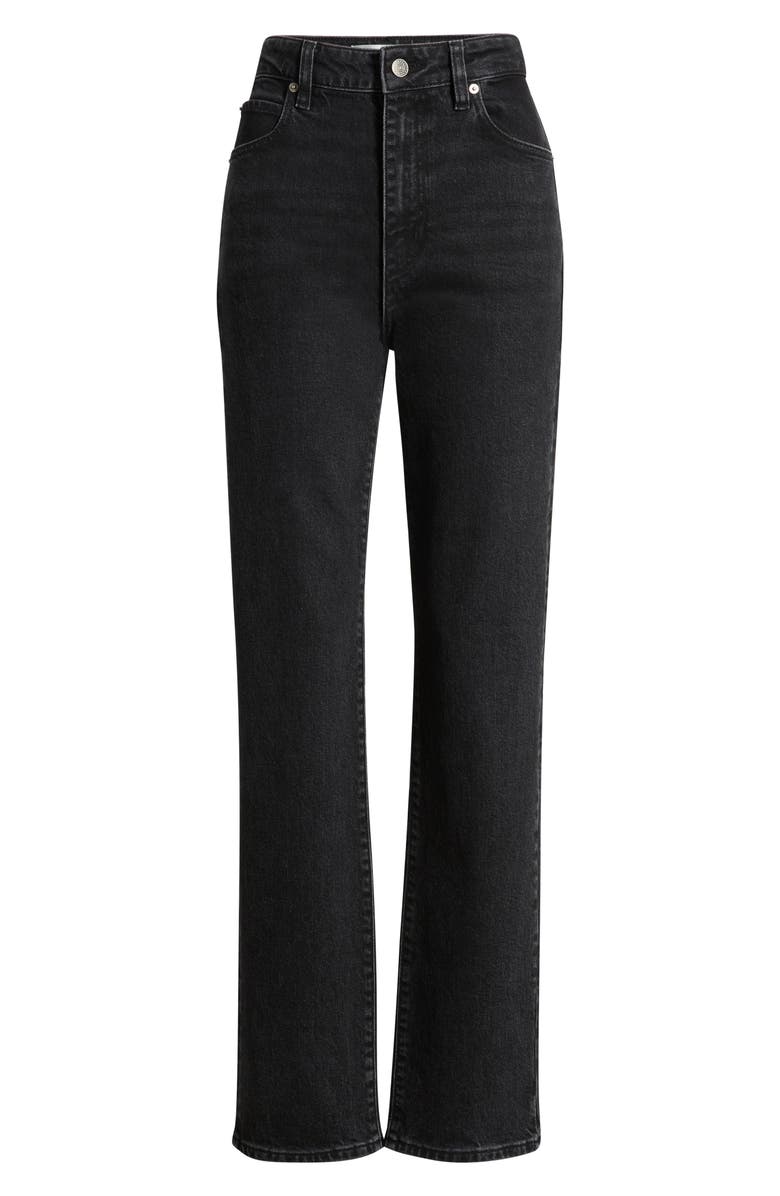 FRAME The Ruler High Waist Straight Leg Jeans, Alternate, color, Vector