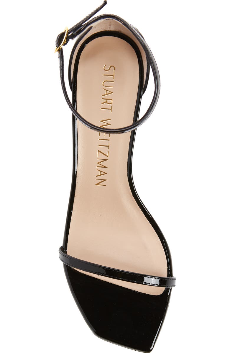 Stuart Weitzman Nudistcurve Ankle Strap Sandal, Alternate, color,