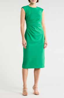 Vince Camuto Scuba Midi Dress
