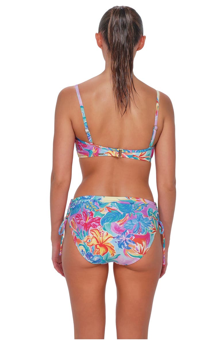 Sunsets Loretta Bandeau Bikini Swimsuit Top - D Cup, Alternate, color, Aloha Vista