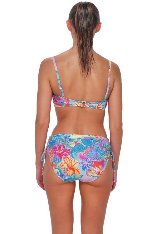 Sunsets Loretta Bandeau Bikini Swimsuit Top In Multi