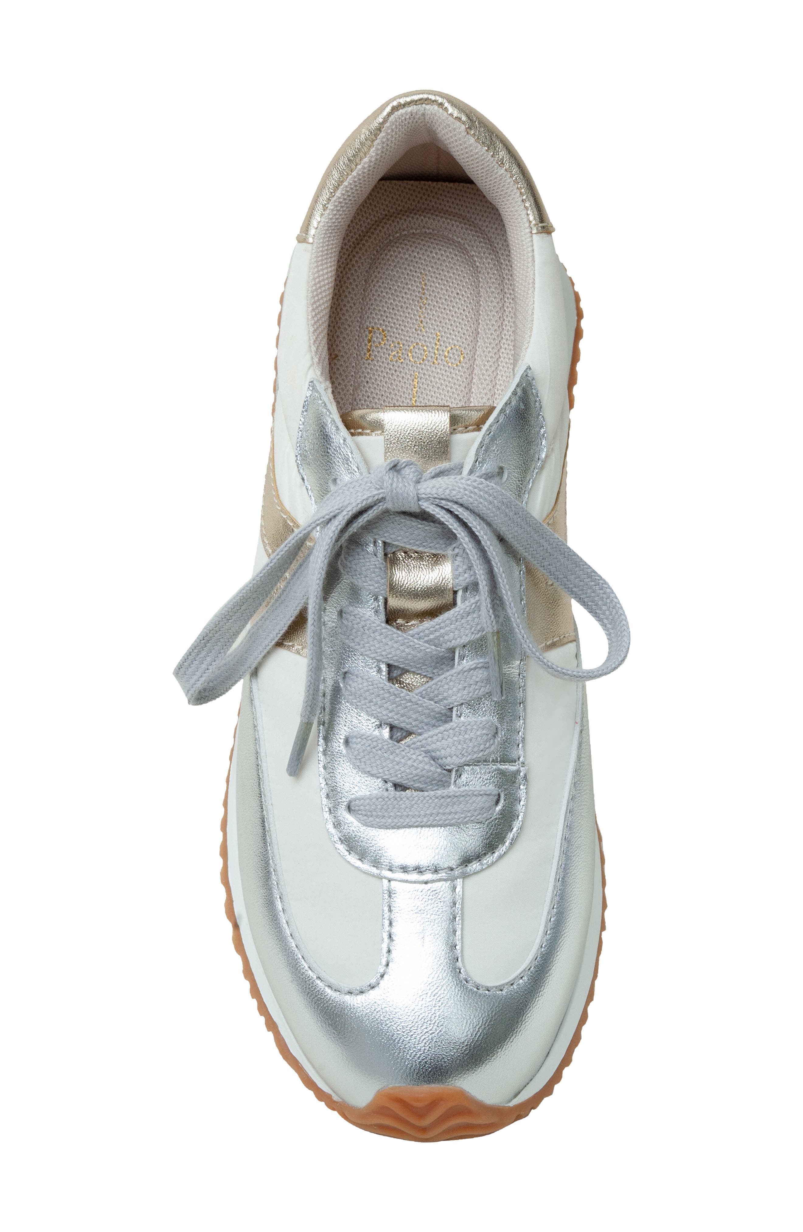 Linea Paolo Kaisa Sneaker, Alternate, color, Silver