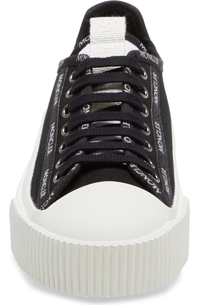 Moncler Glissierie Sneaker, Alternate, color, Black