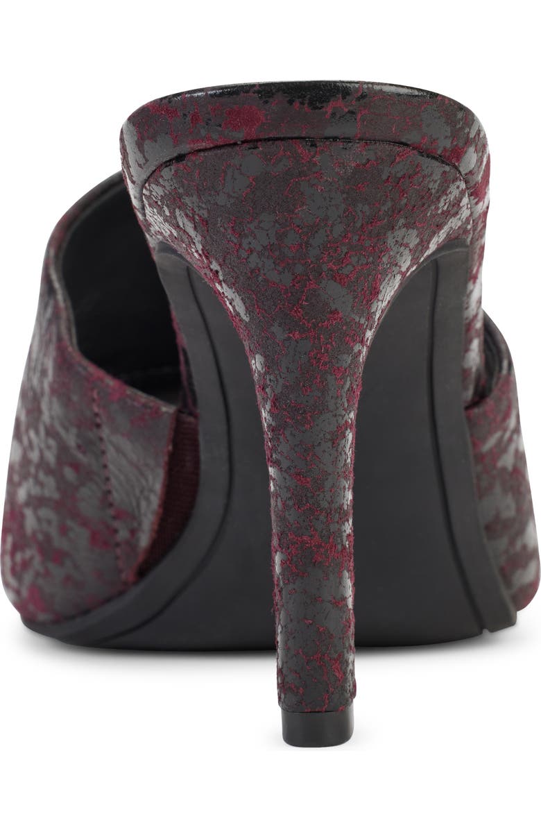 DKNY Bronx Slip-On Mule Sandal, Alternate, color, Bordeaux