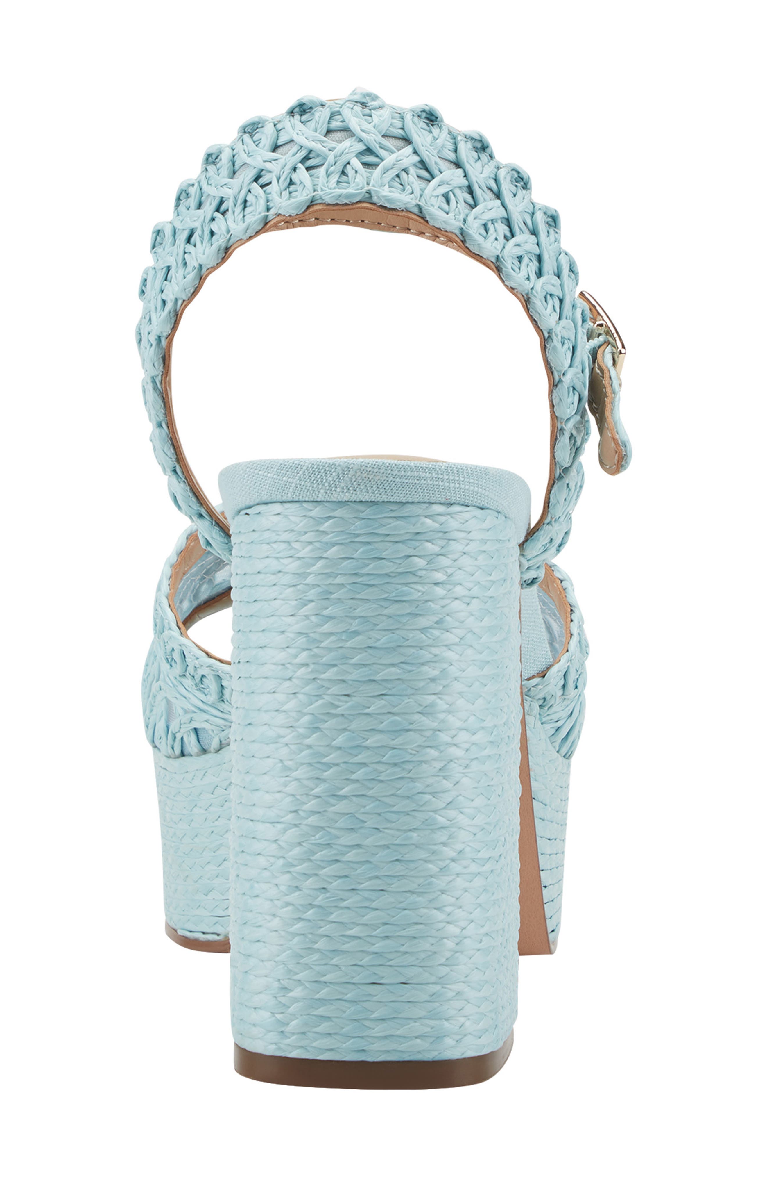 Chayse Ankle Strap Platform Sandal, Alternate, color, LIGHT BLUE
