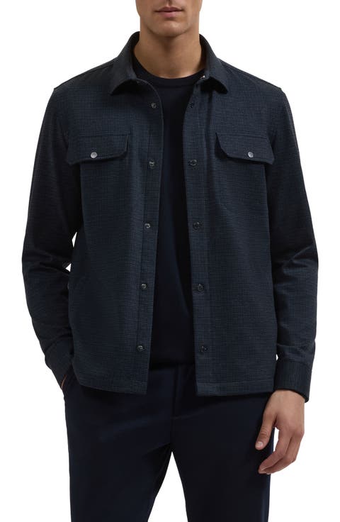 Long Sleeve Knit Button Up Shirt