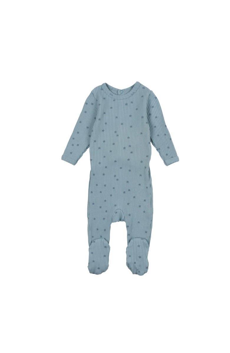 Mon Tresor Bebe Doodle Delight Stars Footie, Main, color,
