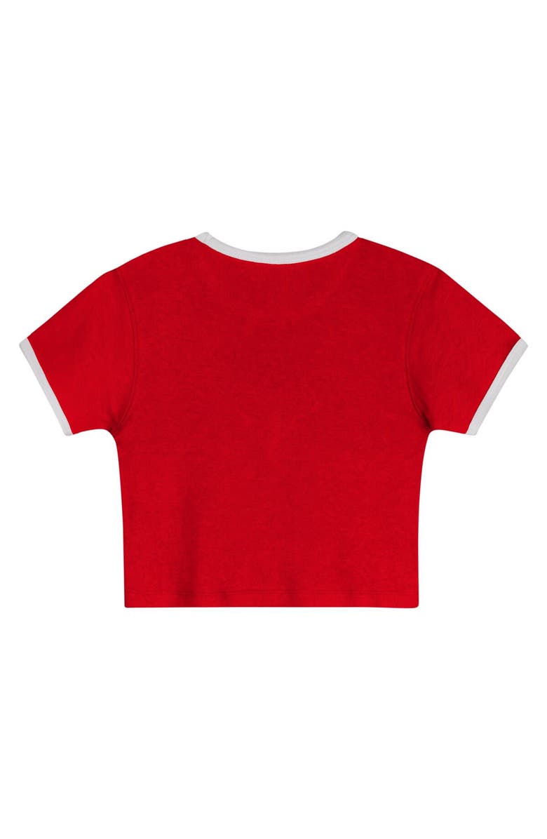 Outerstuff Girls Preschool Red Philadelphia Phillies Double Run T-Shirt & Shorts Set, Alternate, color, Red