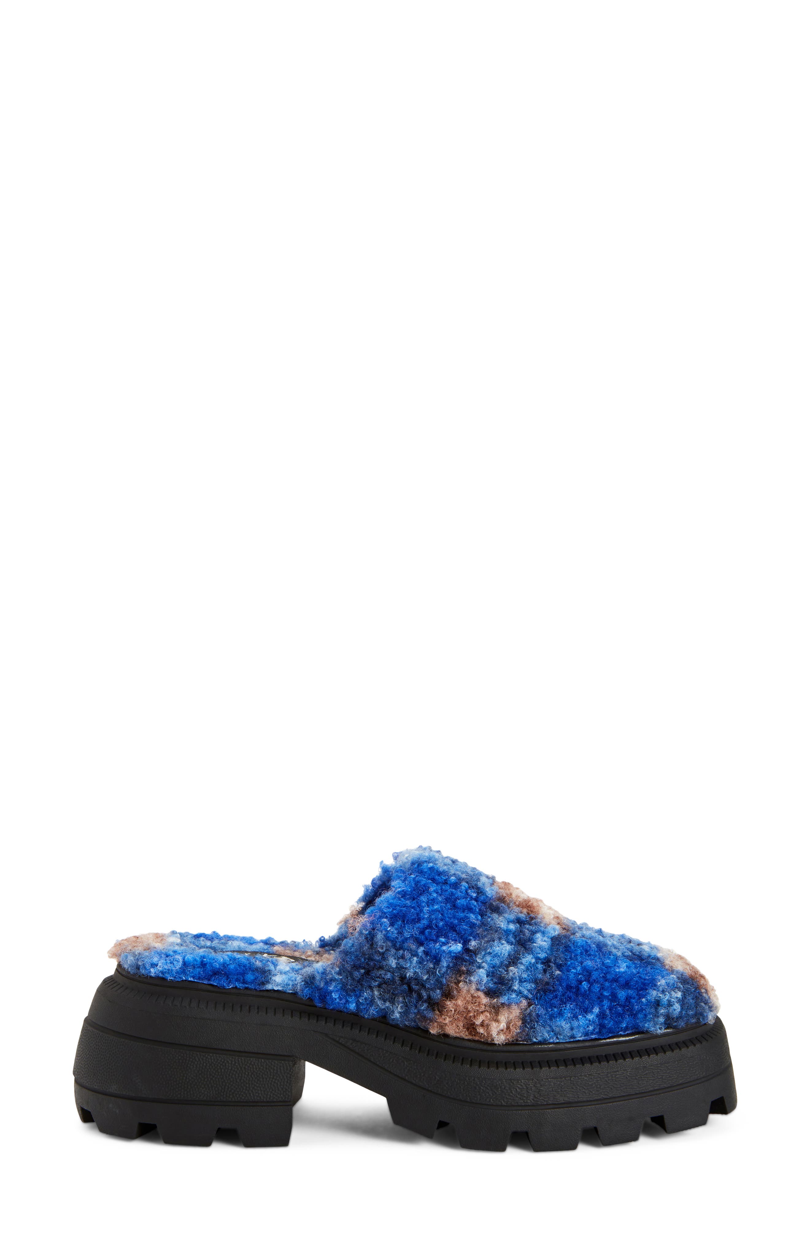 Katy Perry The Geli Faux Fur Combat Mule, Alternate, color, 