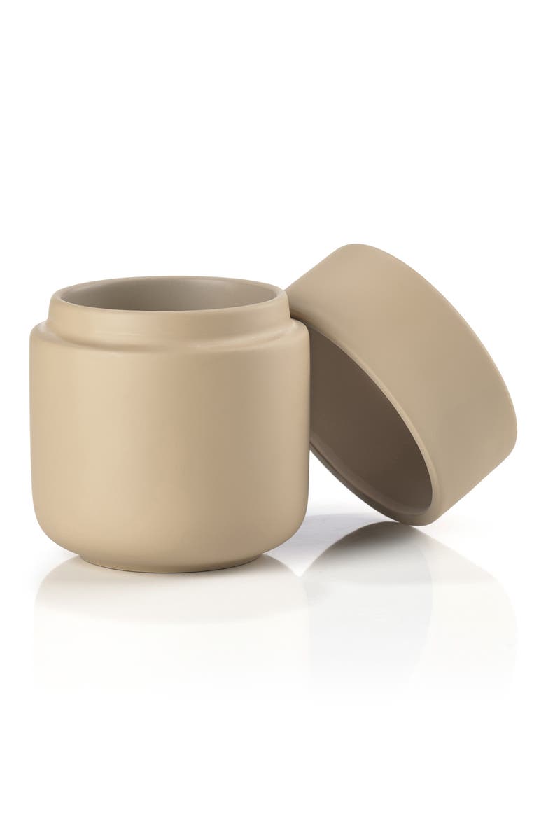 Ume Ceramic Jar, Alternate, color, CAMEL