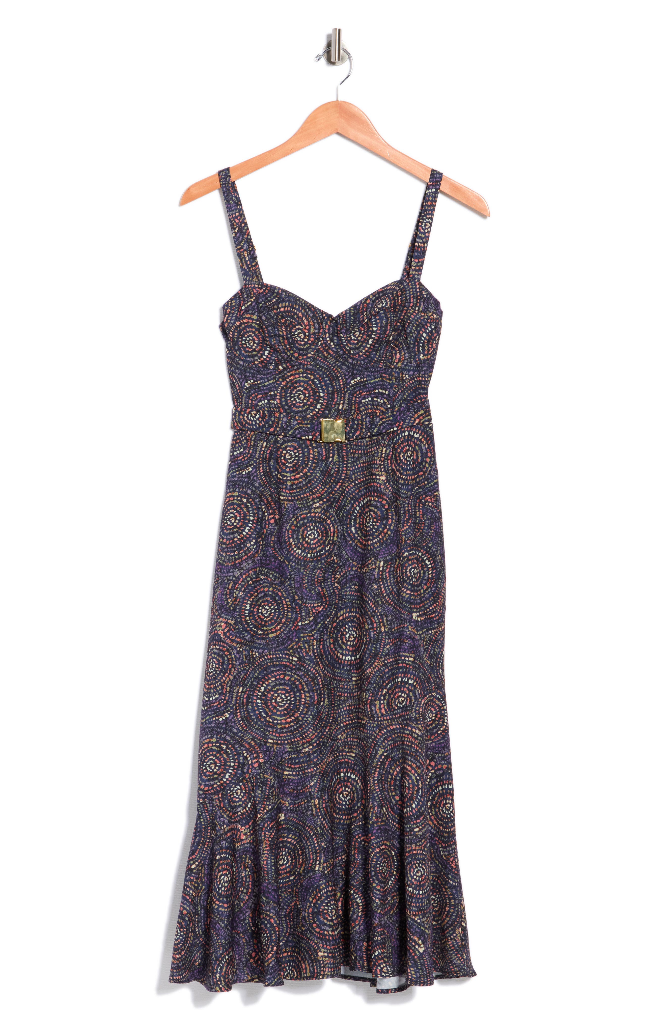 Hutch Lydia Belted Midi Dress