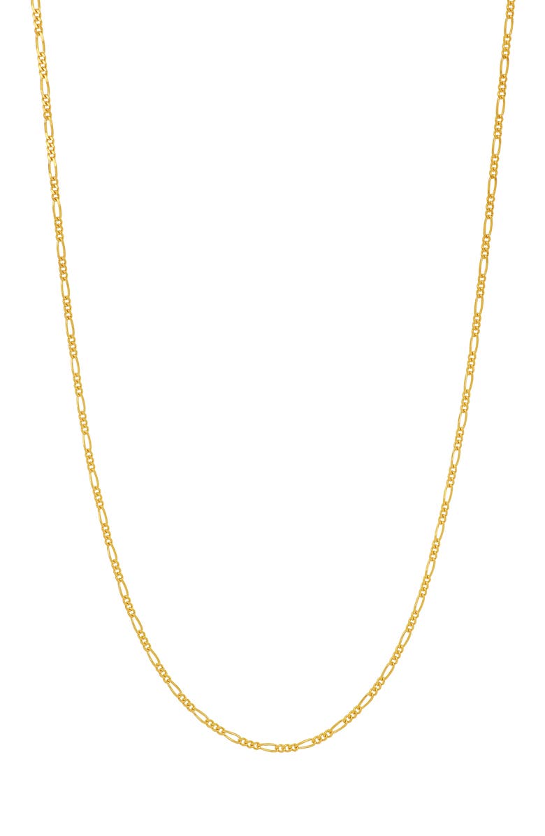 Bony Levy 14K Gold Figaro Chain Necklace, Main, color, 