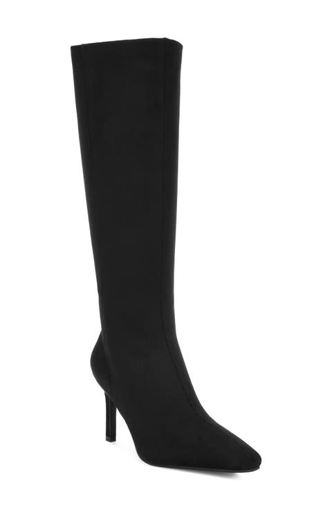 Nazara Leather Knee High Boot
