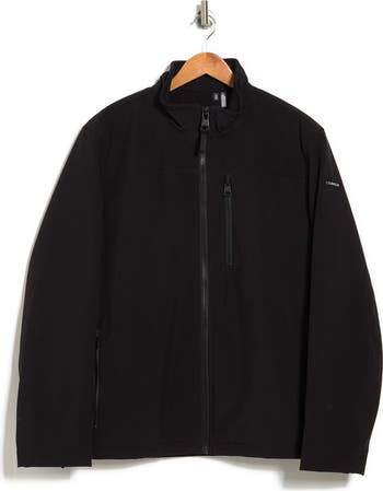 Faux Shearling Lined Soft Shell Jacket