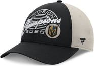 FANATICS Men's Fanatics Black Vegas Golden Knights 2025 Pacific Division Champions Locker Room Adjustable Hat