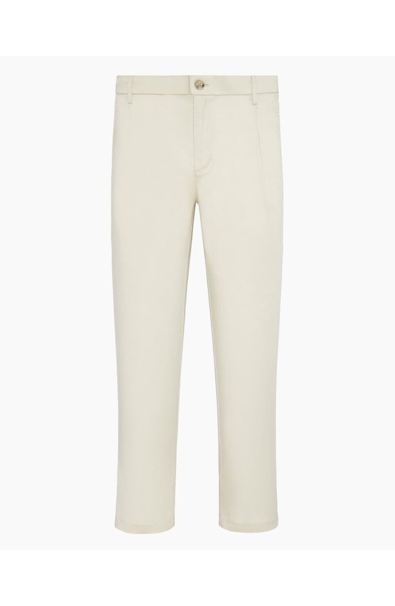 Onia Pull On Cotton Tencel Pant, Alternate, color, Stone