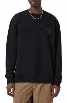 AllSaints Waved Graphic Sweatshirt