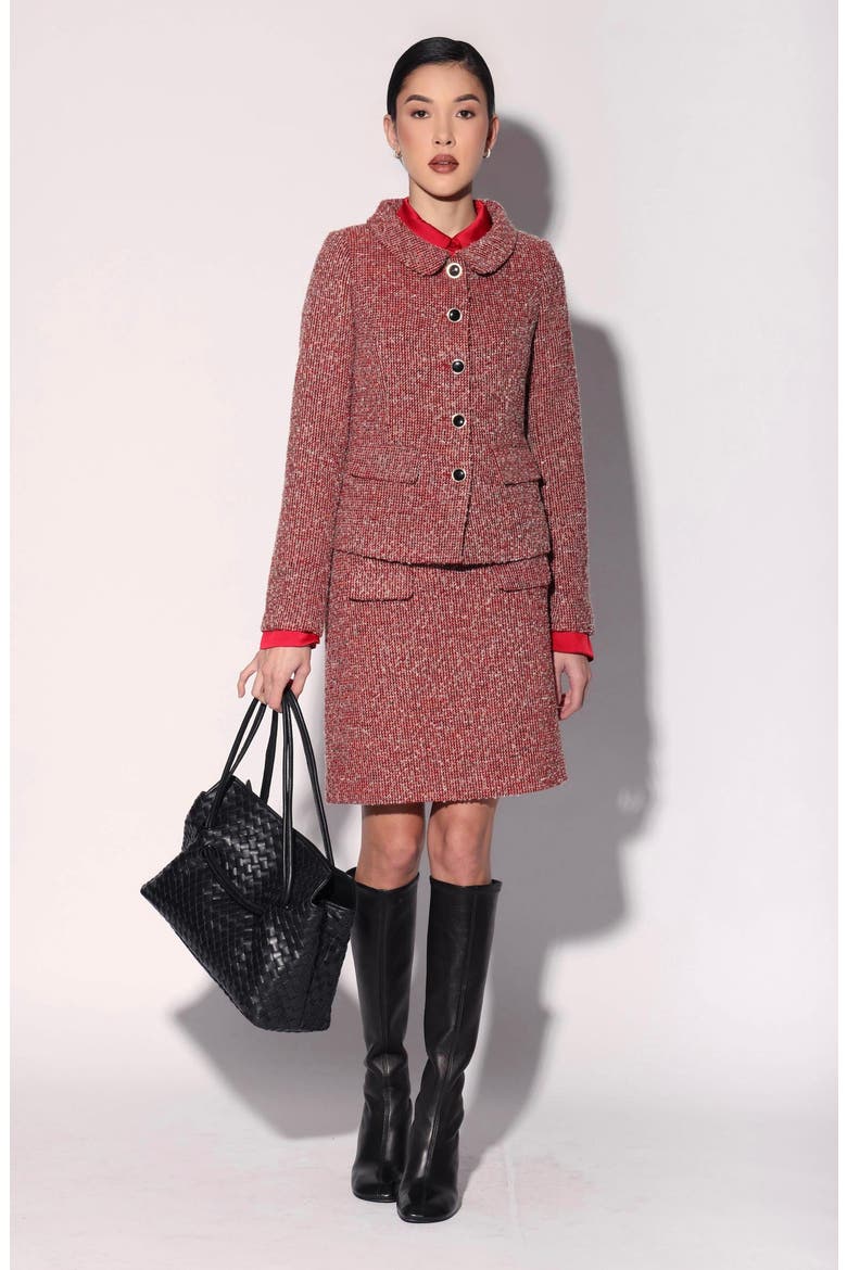 Connie Jacket, Alternate, color, Red