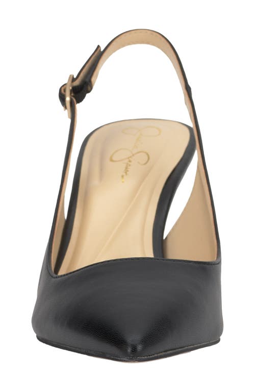 Jessica Simpson Dressi Slingback Pointed Toe Pump In Black