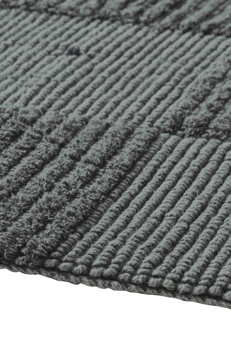 VCNY HOME Stonewashed Cotton Bath Rug, Alternate, color, Black