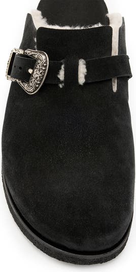 Carlo Genuine Shearling Mule