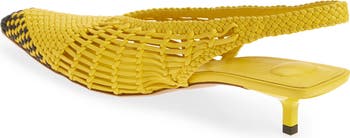 Cubisto Banane Pointed Toe Slingback Pump