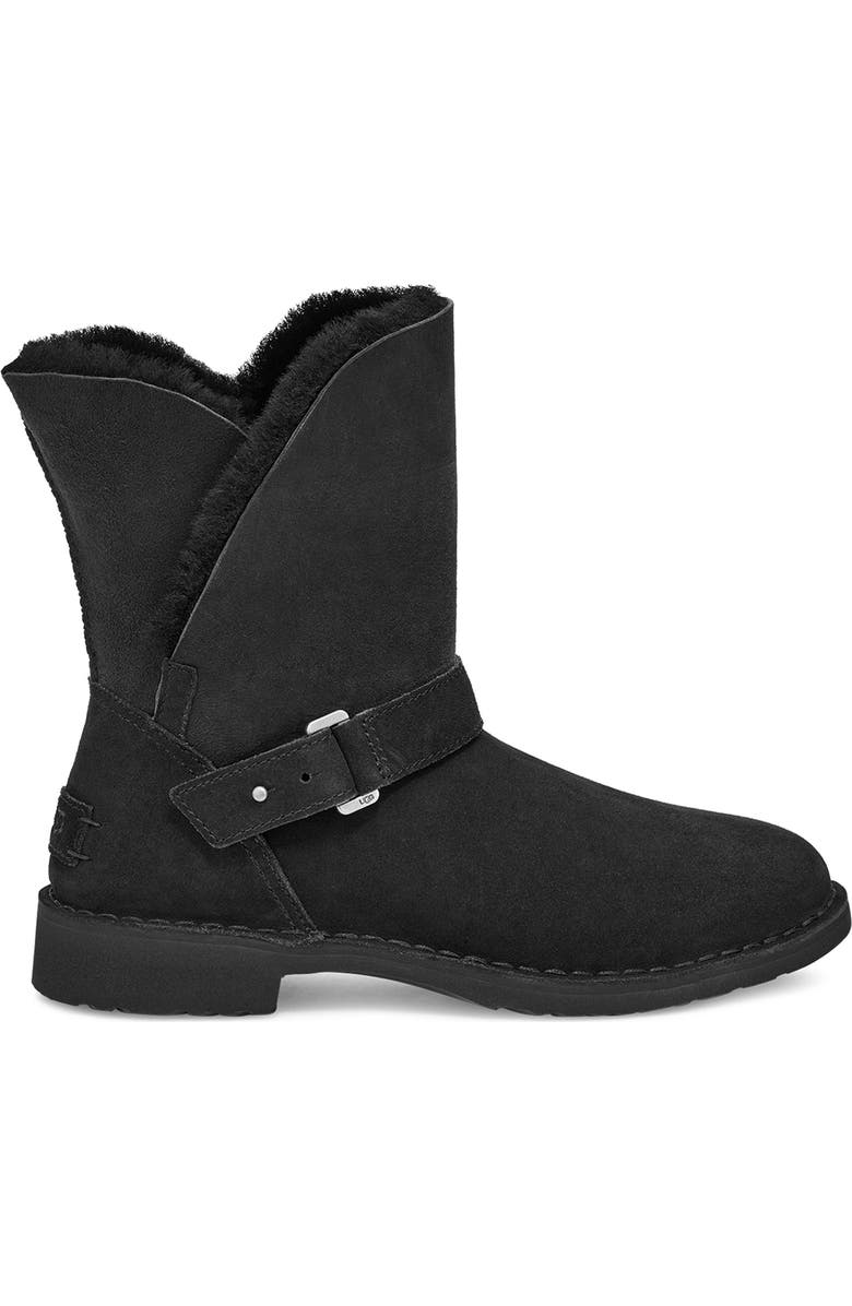 UGG<sup>®</sup> Syden Genuine Shearling Lined Bootie, Alternate, color,