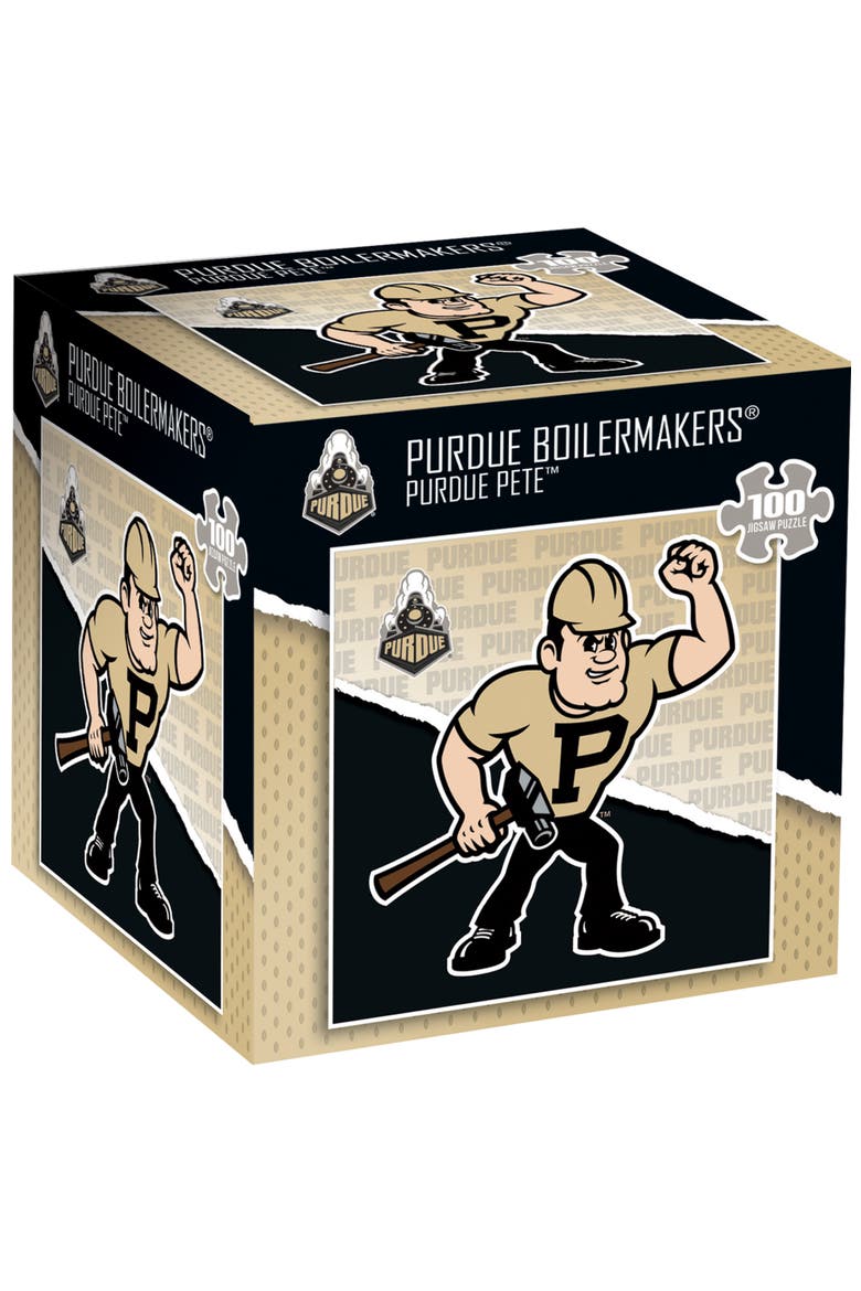 Purdue Boilermakers Mascot 100pc Puzzle, Main, color, Multicolor