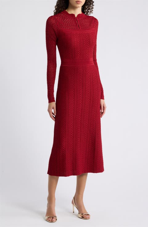 Remi Lurex Sweater Dress