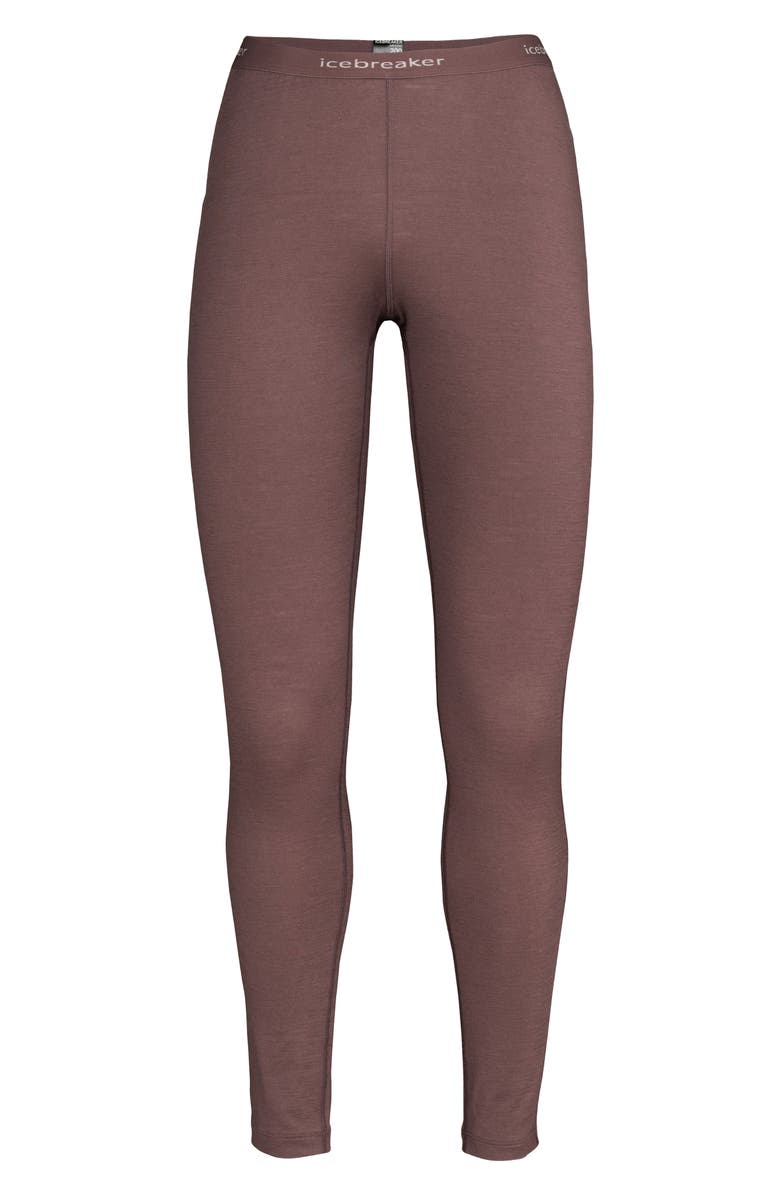 Icebreaker 200 Oasis Merino Wool Jersey Base Layer Leggings, Alternate, color,