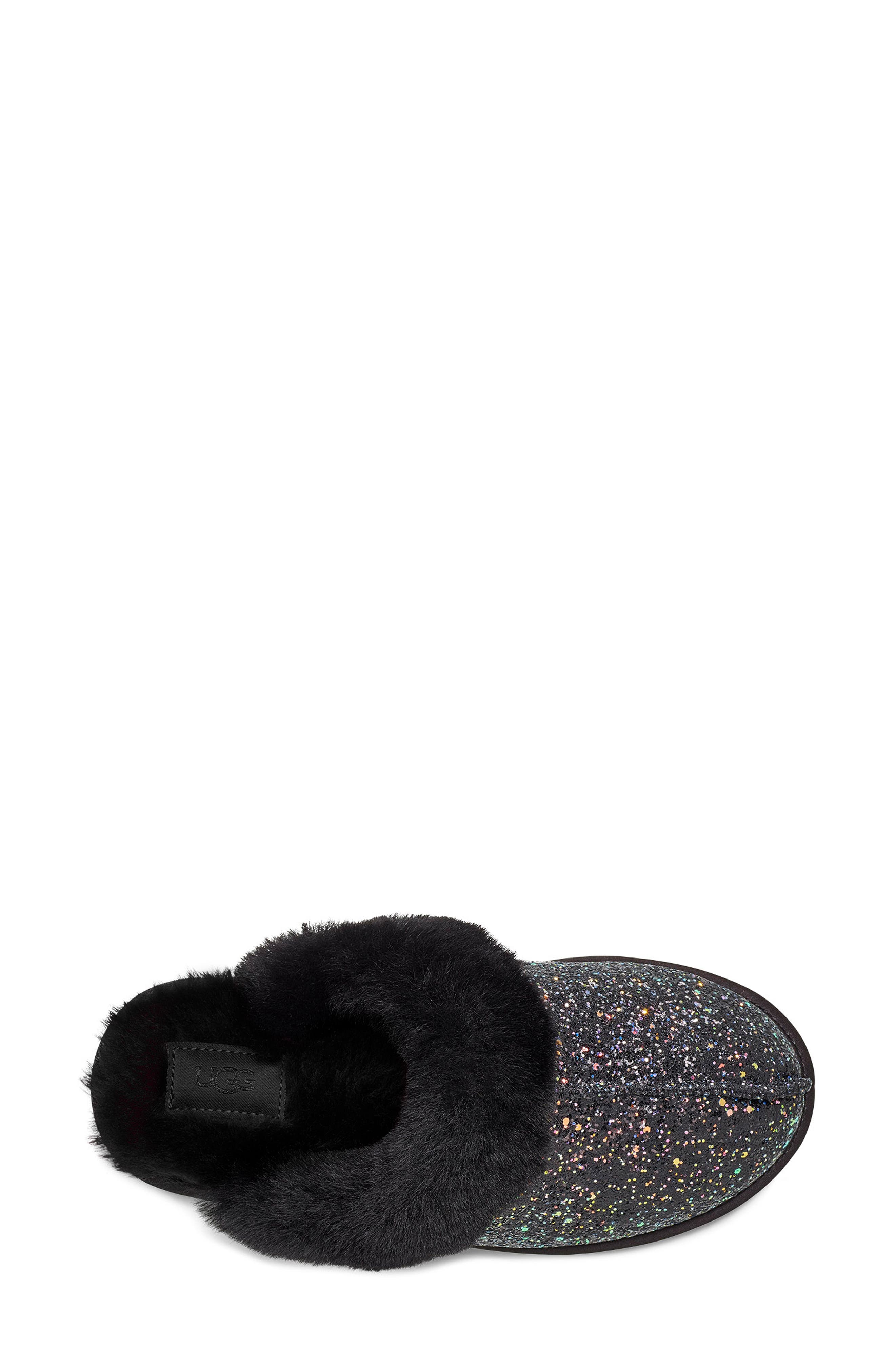 Scuffette II Cosmos Slipper, Alternate, color, BLACK FABRIC