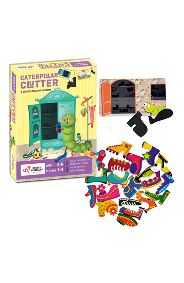 Chalk & Chuckles Caterpillar Clutter, Main, color, NO COLOR