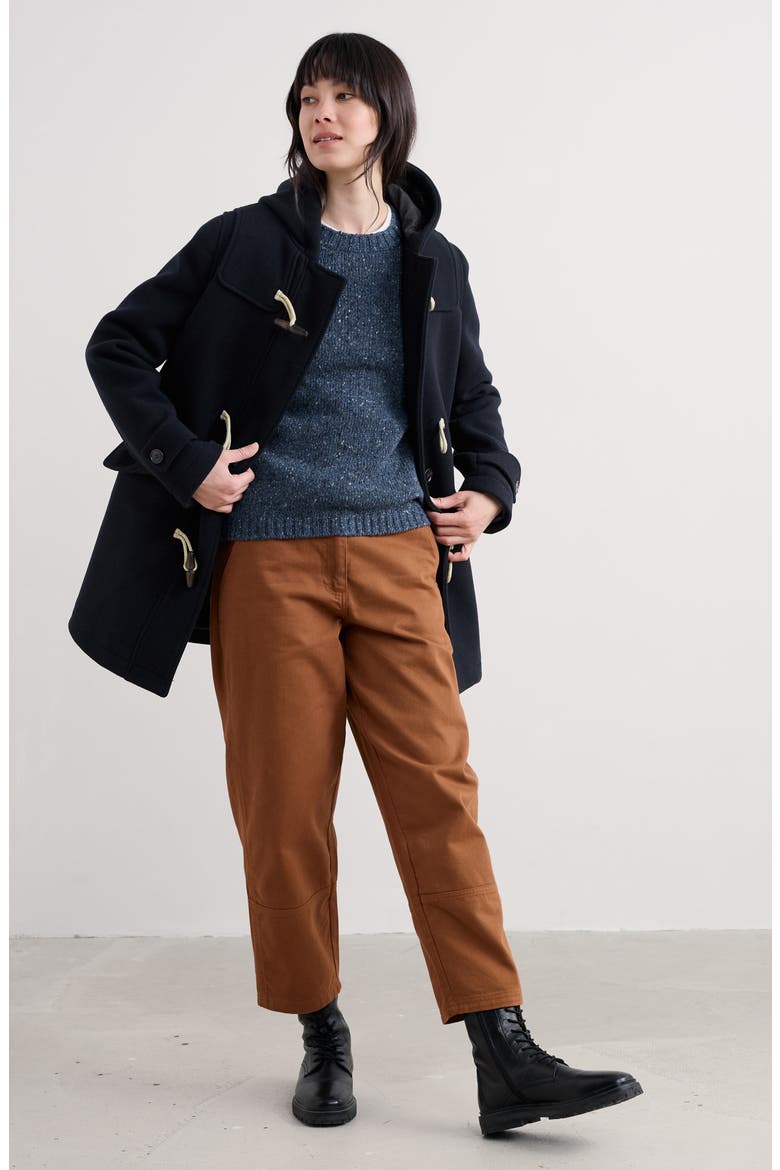 Cardinham Duffle Coat, Alternate, color, MARITIME
