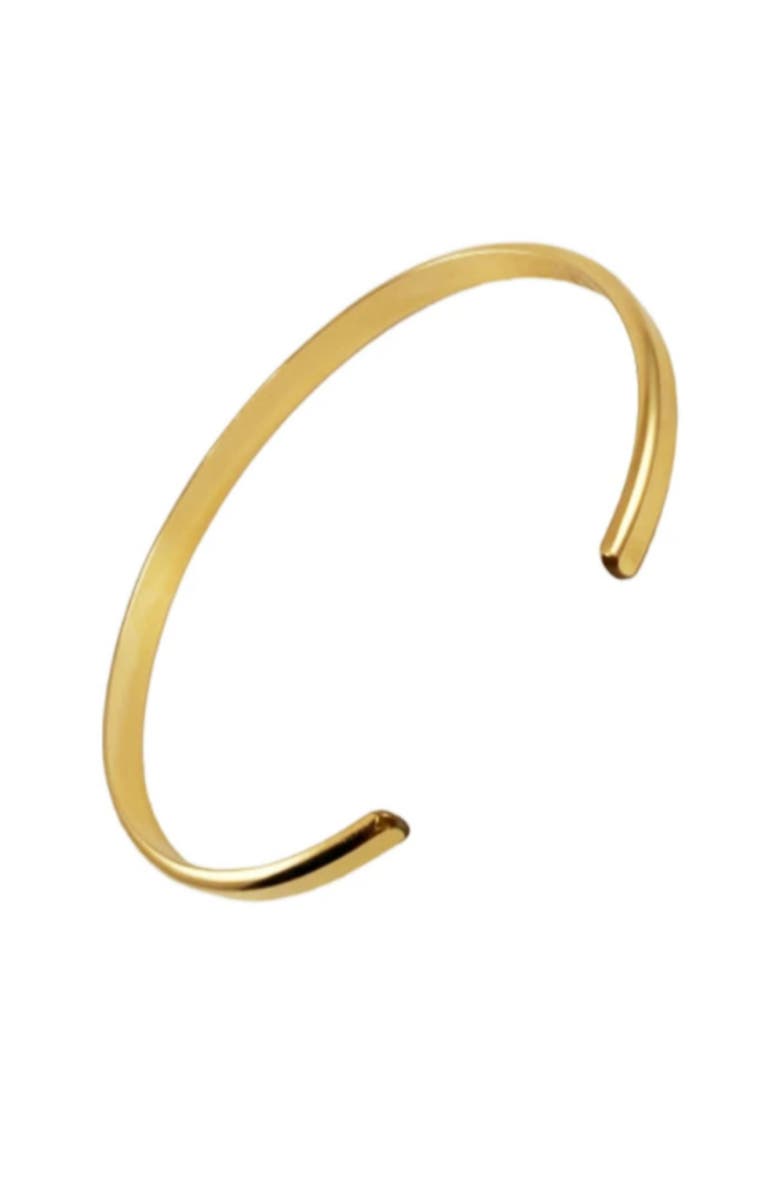 Gwen Beloti Chunky Gold Cuff Bracelet, Alternate, color, Gold