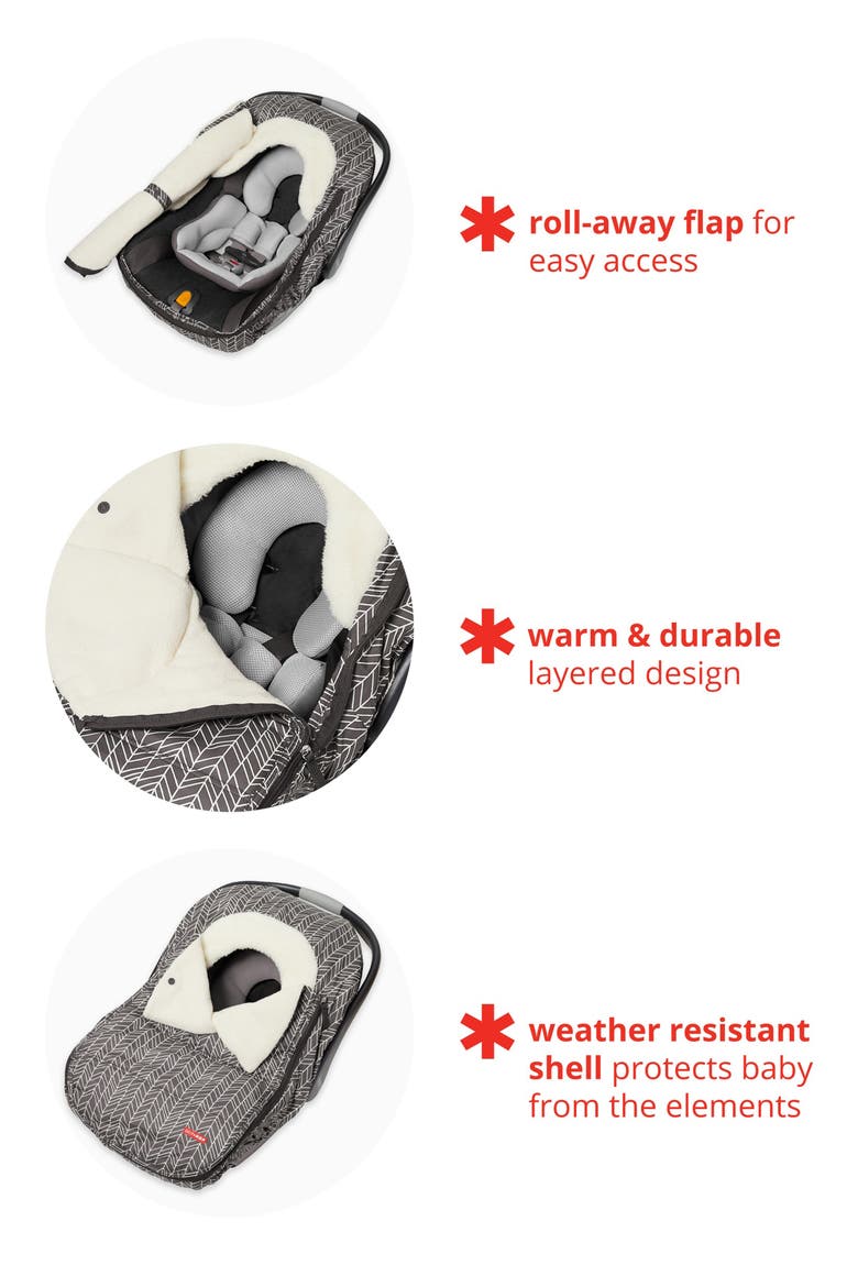 'Stroll And Go' Seat Cover, Alternate, color, GREY