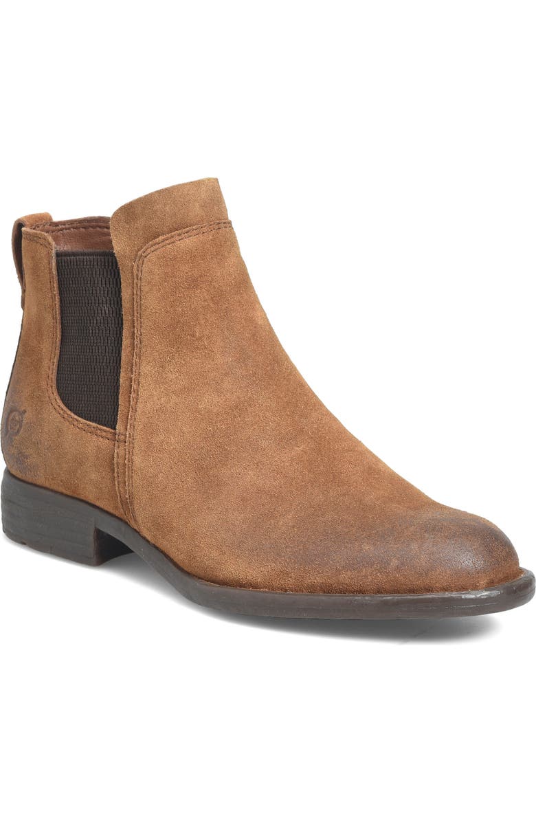 Børn Laney Chelsea Bootie, Main, color, Rust Distressed