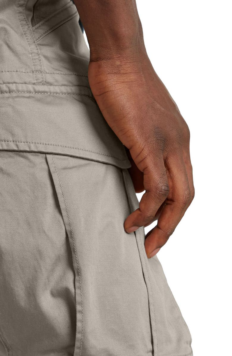 G-STAR Rovic 3D Regular Fit Tapered Cargo Pants, Alternate, color, Elephant Skin