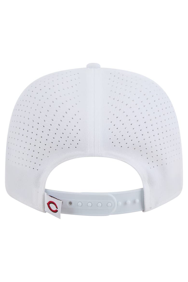 Men's New Era White Cincinnati Reds COOLERA 9SEVENTY Adjustable Hat, Alternate, color, White