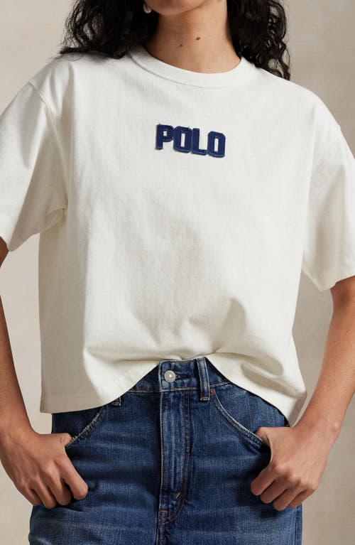 POLO RALPH LAUREN POLO RALPH LAUREN LOGO COTTON T-SHIRT 