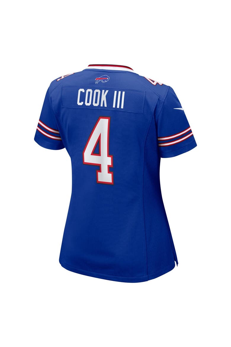 Women's Nike James Cook III Royal Buffalo Bills Team Game Jersey, Alternate, color, Royal
