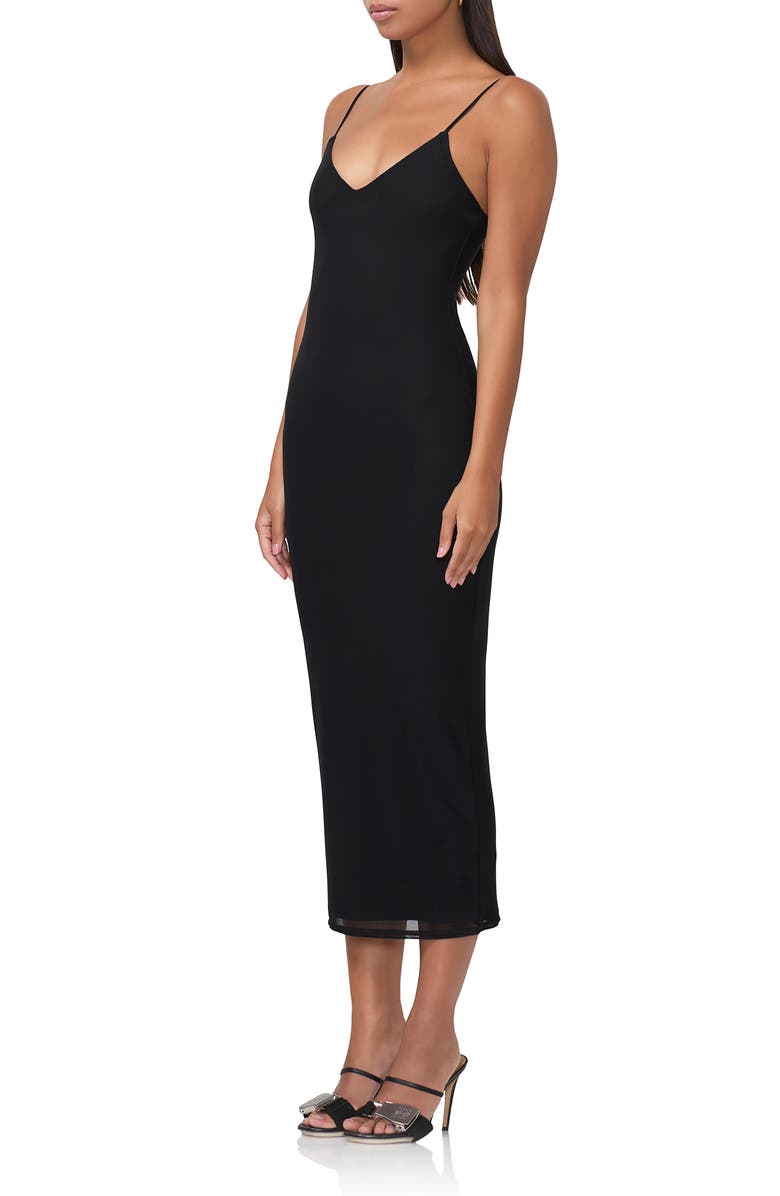 AFRM Amina Mesh Midi Slipdress, Alternate, color,