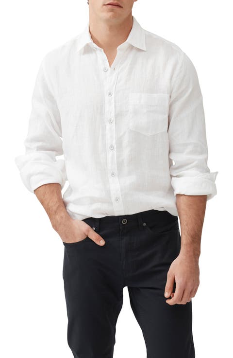 Coromandel Button-Up Linen Shirt