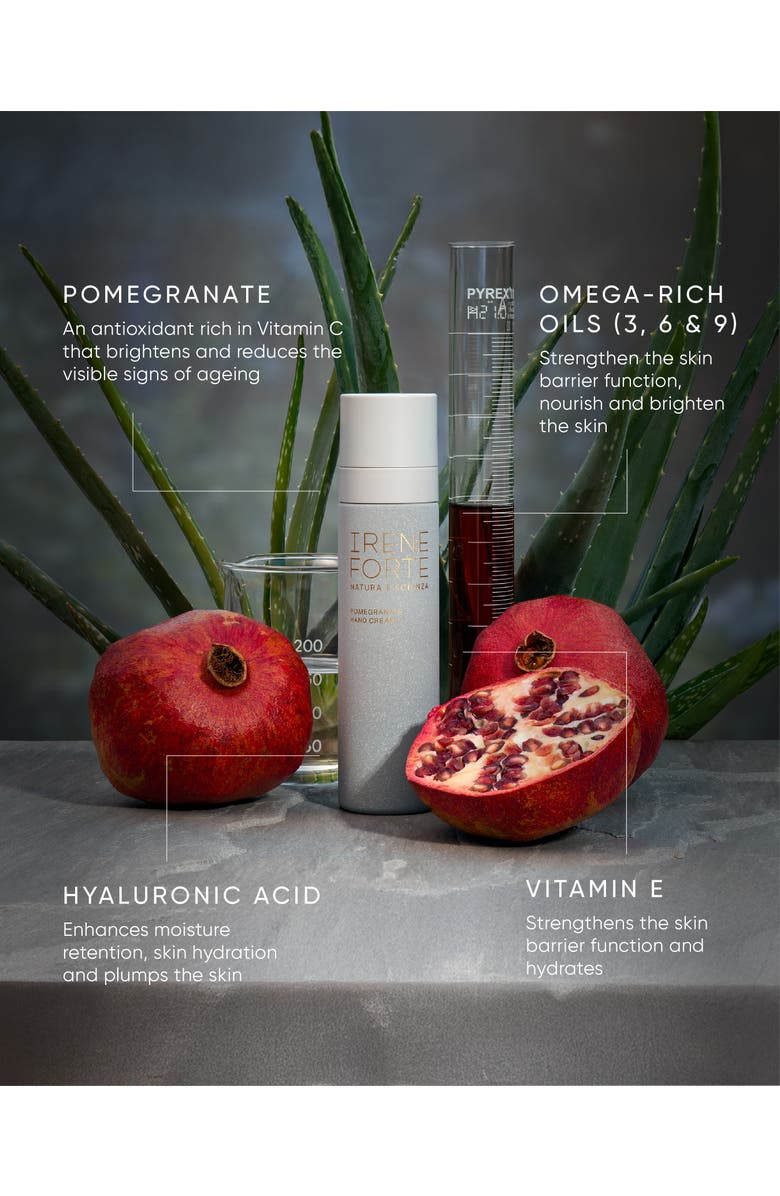 IRENE FORTE Pomegranate Hand Cream, Alternate, color, NO COLOR
