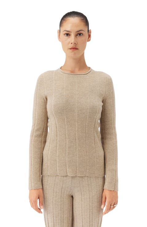 C-Neck Cashmere Sweater