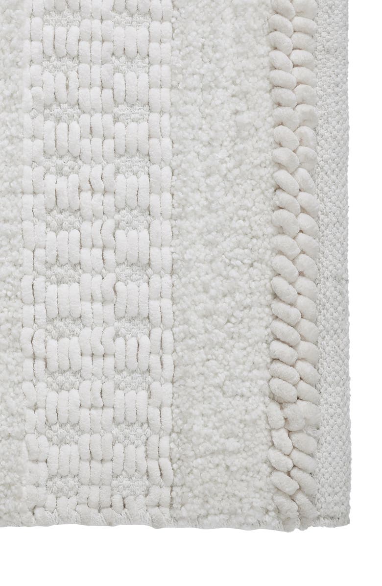 VCNY HOME Tahari Home Asalia Chenille Bath Mat, Alternate, color, Ivory
