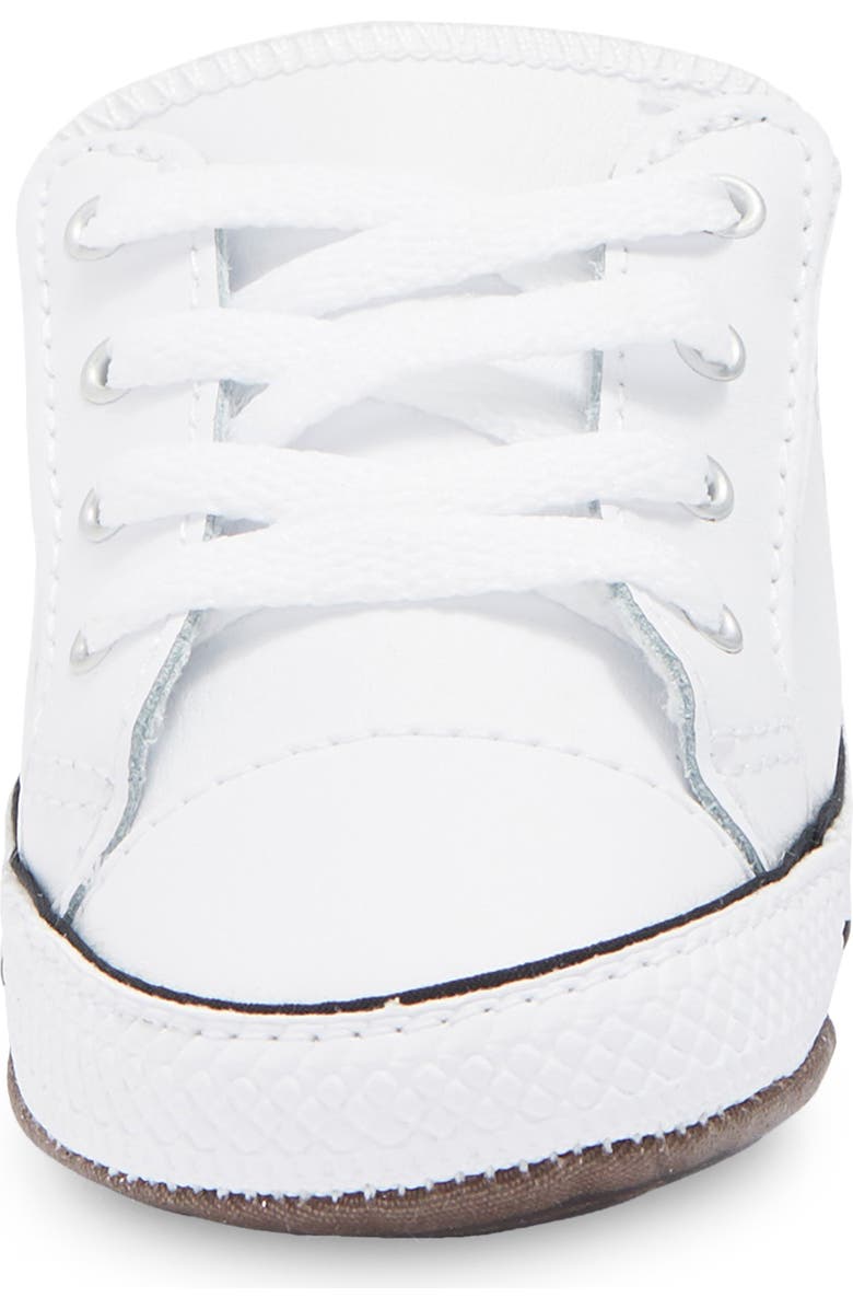 Converse Chuck Taylor<sup>®</sup> All Star<sup>®</sup> Mid Top Crib Shoe, Alternate, color,