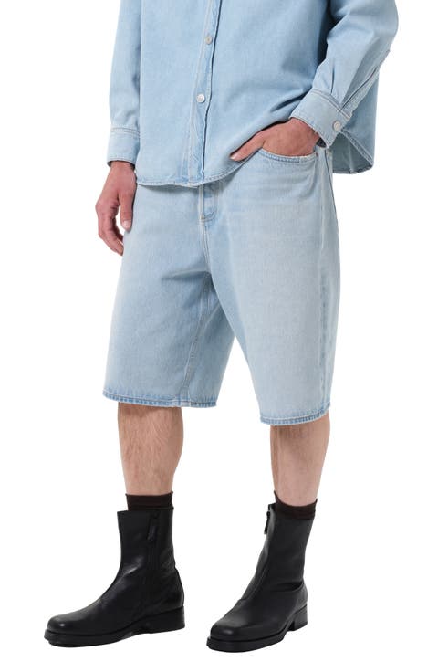 Fusion Slouchy Denim Skater Shorts (Extract)