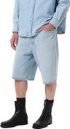AGOLDE Fusion Slouchy Denim Skater Shorts