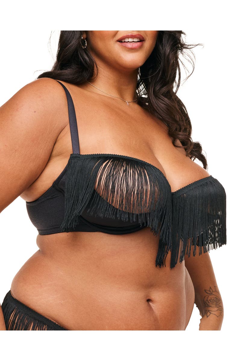 Adore Me Cece Unlined Quarter Cup Bra, Alternate, color, 